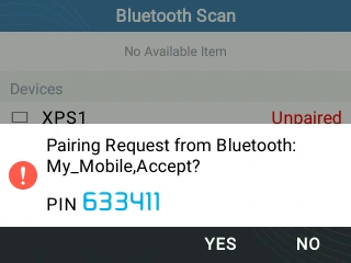 Ghép nối với thiết bị Bluetooth