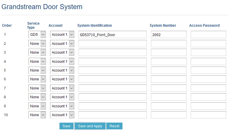 Nhấn nút “Save and Apply” để áp dụng các cài đặt mới.