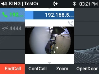 Cuộc gọi video / âm thanh GDS3710 trên GRP2624 / GRP2634