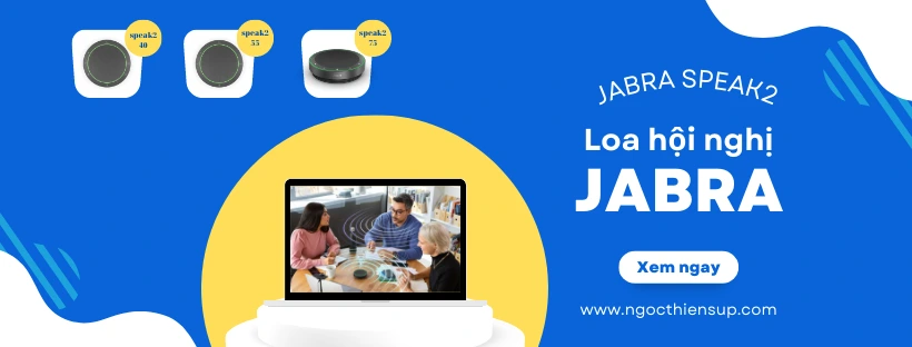 Jabra Speak2: Loa hội nghị cho làm việc Hybrid