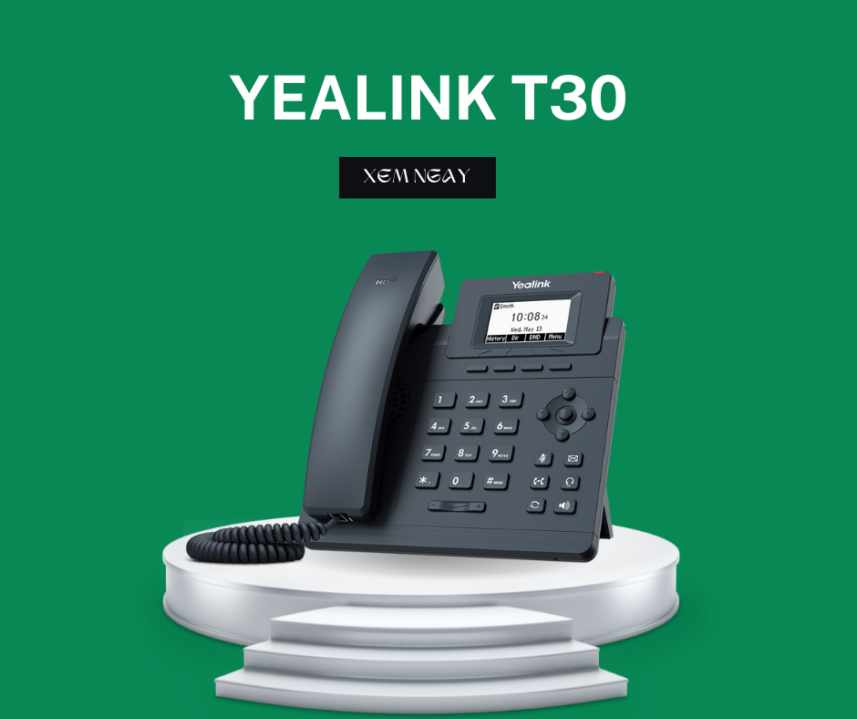 Các tính năng nổi bật của điện thoại Yealink SIP-T30