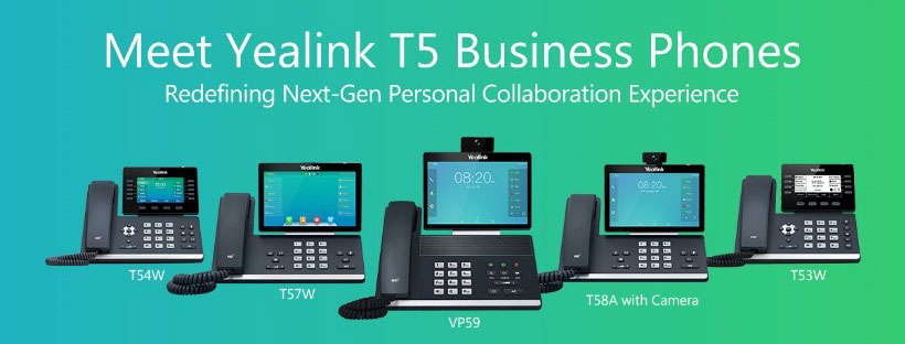 Yealink T5 Series - Điện thoại bàn IP cao cấp
