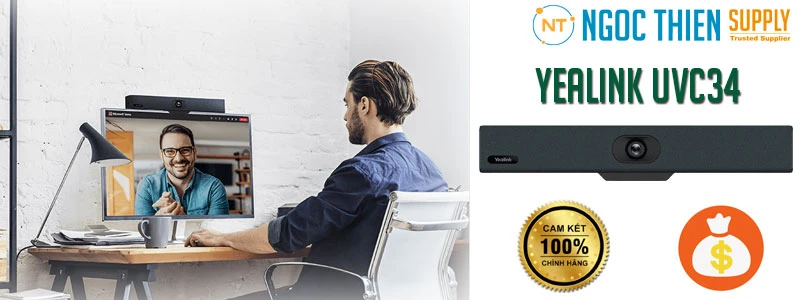 Nơi mua Yealink UVC34 uy tín, chất lượng, có VAT