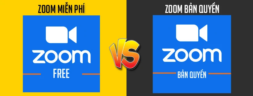 So sánh Zoom miễn phí và Zoom bản quyền chi tiết nhất