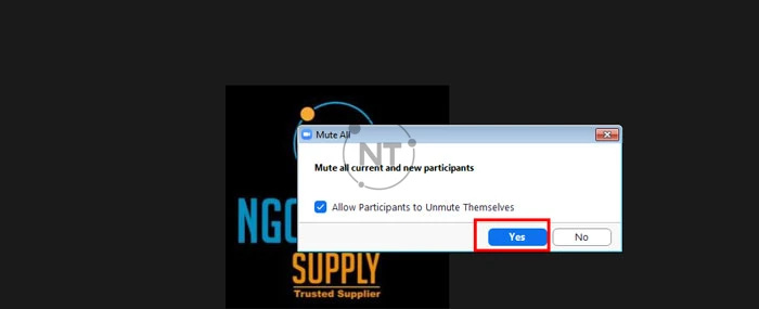 Cách tắt mic này thực hiện khá nhanh chóng và đơn giản, tuy nhiên với phướng pháp này, học sinh vẫn có thể tự bật mic được. Để ngăn không cho học sinh tự bật mic, các bạn có thể tham khảo cách không cho học sinh có quyền được bật mic dưới đây.